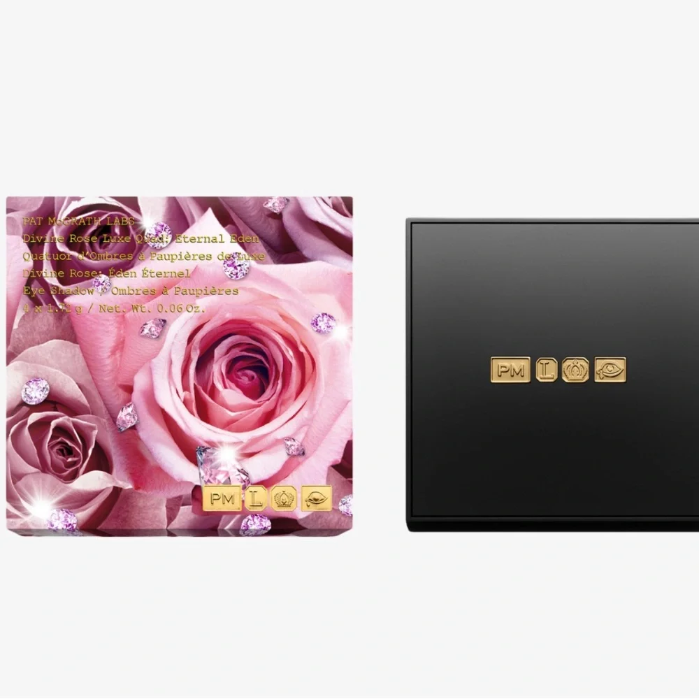 NEW IN BOX! PAT McGRATH LABS Divine Rose Luxe Quad: Eternal Eden -Eyeshadow Quad